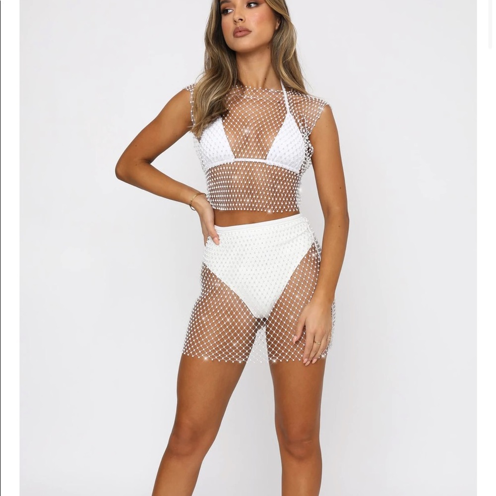 Mini Skirt + Crop Top